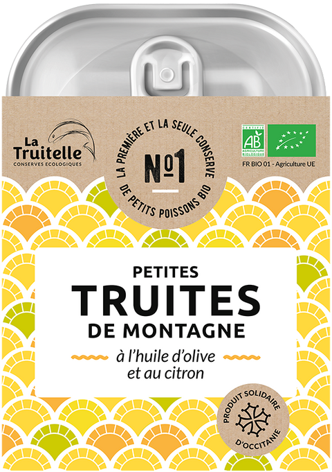 Truites de montagne à l'huile d'olive et au citron