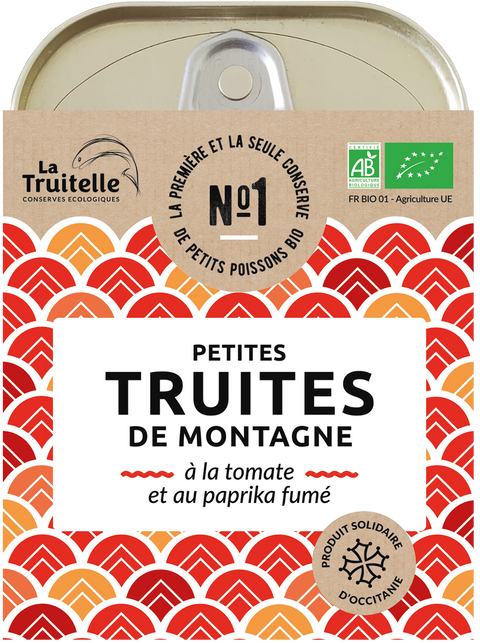 Truites de montagne à la tomate et au paprika fumé